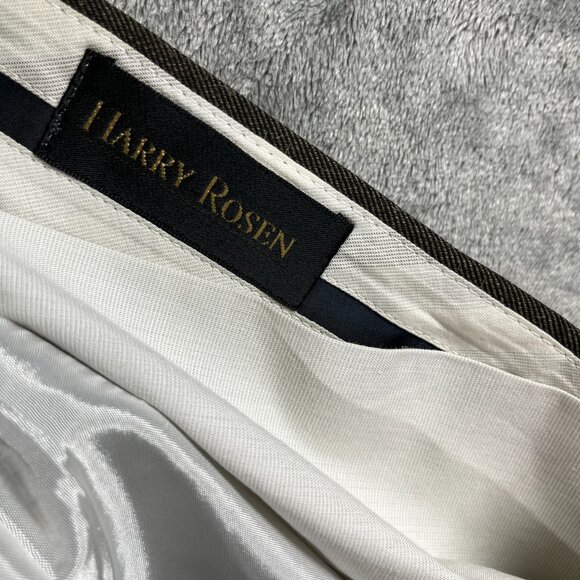 Canali Dress Pants Mens 38 Wool Stretch Straight Leg Relaxed Quiet Luxury - Picture 9 of 11